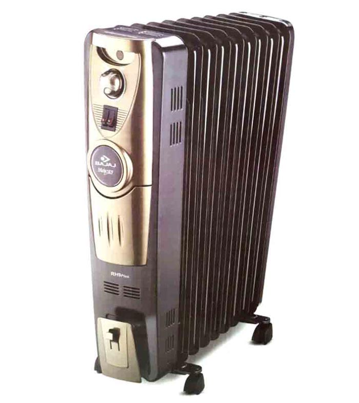 Bajaj Majesty Rh 9 Plus Oil Filled Radiator Room Heater